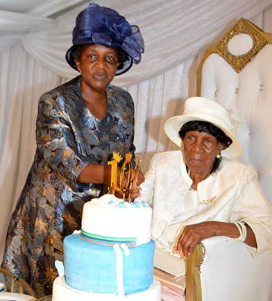Gogo Ratshitanga celebrates her 100th birthday