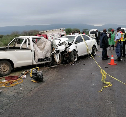 Road claims four