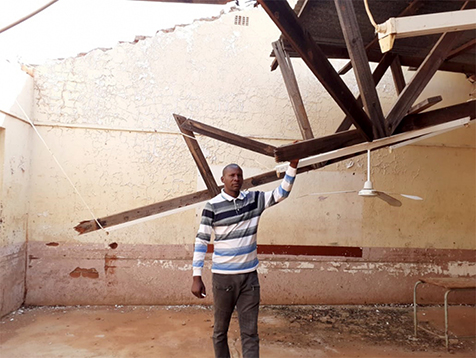 No classrooms for Maphophe's learners