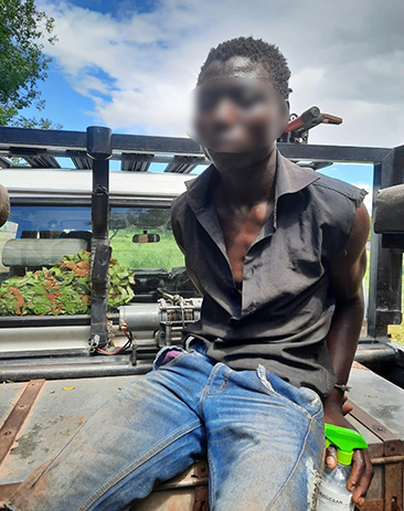 Brave Musina official catches cable thief