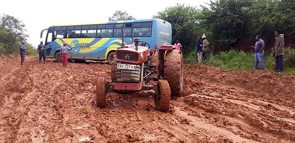 “Fix roads or we won't go and vote”