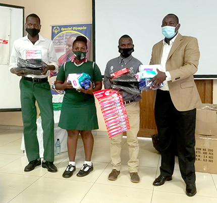 Special Olympic ambassador visits Fhulufhelo Special School