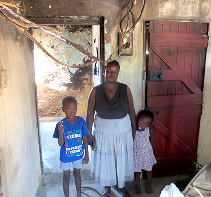 Skoonplaas mother braves smoke and fire to rescue her daughter