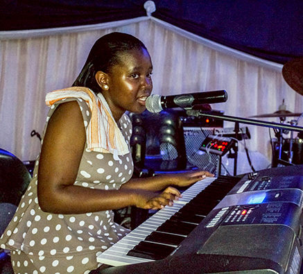 Dembe may be autistic, but she has the voice of an angel