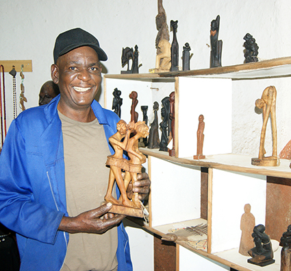 Godfather of woodcarving remains optimistic