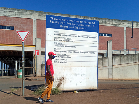 “New” Thohoyandou taxi rank a white elephant for a decade