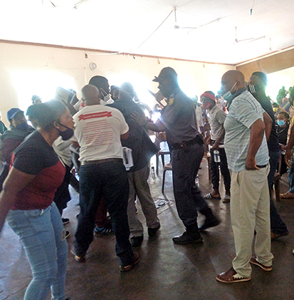 MMSEZ public-participation meeting ends in chaos
