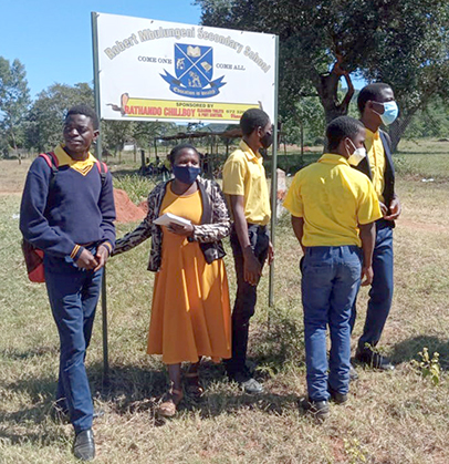 Conflict between traditional leader and Robert Mbulungeni's SGB