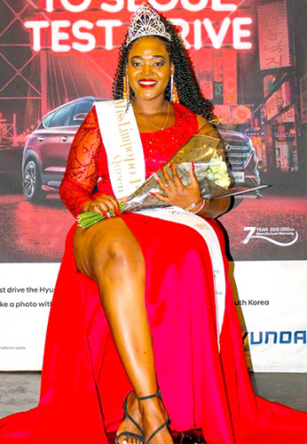 Mpho not only beautiful, she also has a huge heart