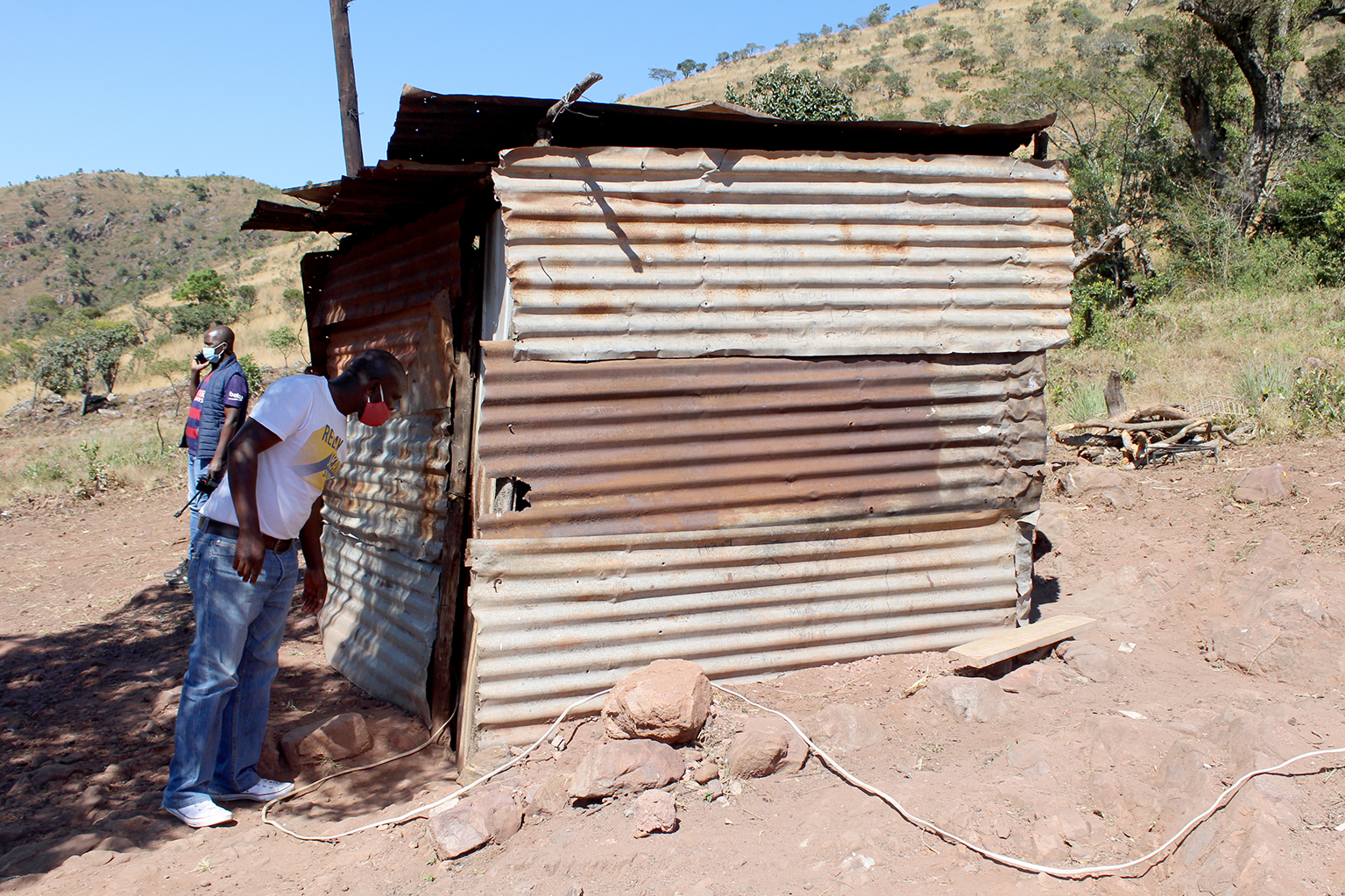 Maelula family swop shack for brand new house