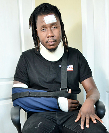 Pro Heed injured in car accident