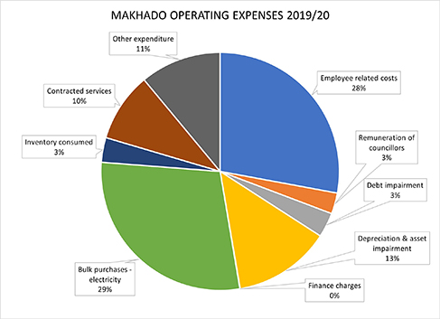 Makhado's operating budget may be slightly optimistic