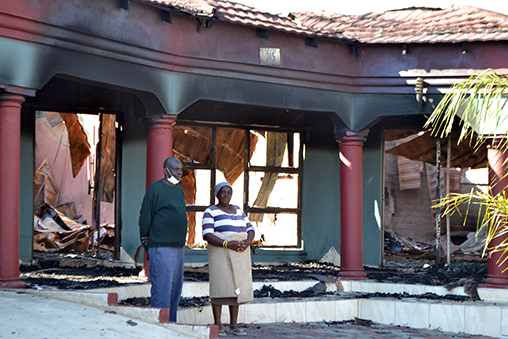 Family devastated after 12-room house burns down