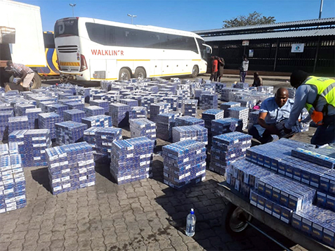 SAPS intercept R3 million worth of illegal cigarettes
