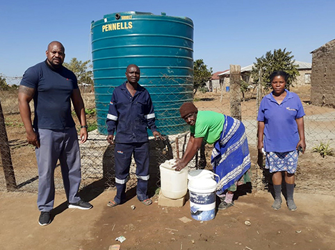 Tshiozwi gets its own water station
