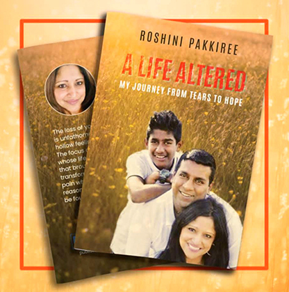 Roshini wants to help turn tears into hope