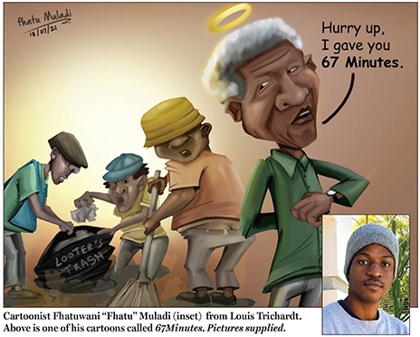 Local cartoonist uses his art to express his views