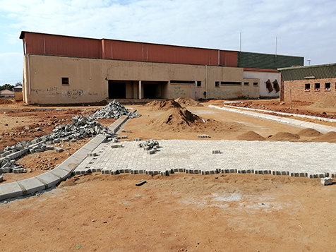 Lesley Manyathela stadium gets renovated after years of neglect