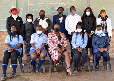 Rhulani ploughs back by teaching skills to young people