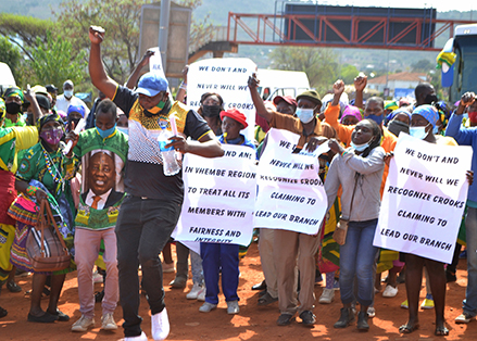 Disgruntled ANC members protest over 'bogus' ANC members