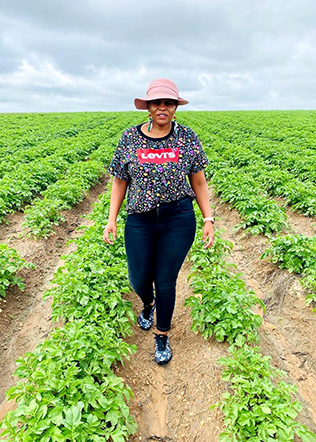 Lawyer-turned-farmer is busy growing a bright future for herself