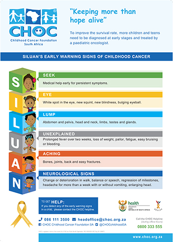 Save a child's life by watching for cancer symptoms