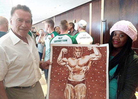 'My artwork completes me,' says Willemina Mamoraka