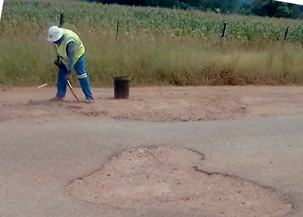 'No voting if D3715 Road is not fixed,' warn community