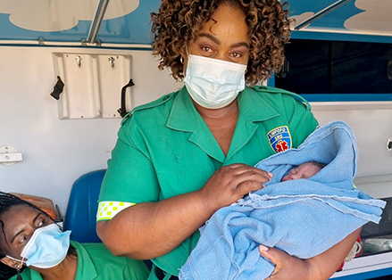 Abandoned new-born baby found by farm workers in bush