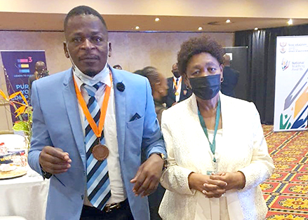 Mafukaduvha wins third place at 21st NTA