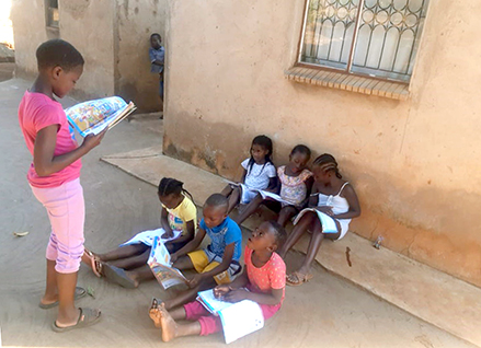Ten-year-old Mutshidzi dreams of building a library in her village