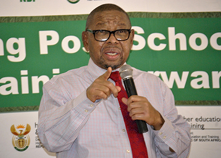 'Focus on your studies,' Minister Nzimande tells matrics