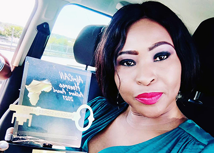 Khathutshelo Ravhura receives top award