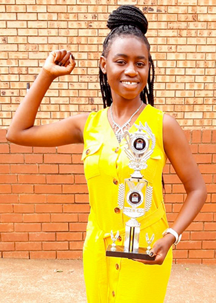 Local author wins poetry-reading competition