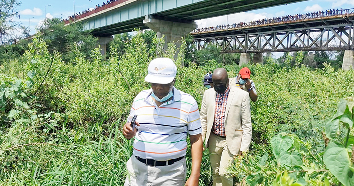 Roadblocks and patrols along borderline to stop illegal entries