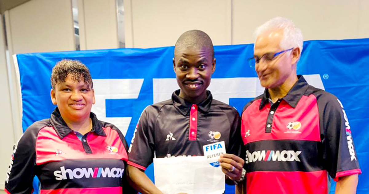 Referee Chavani now aims for the world's top teams