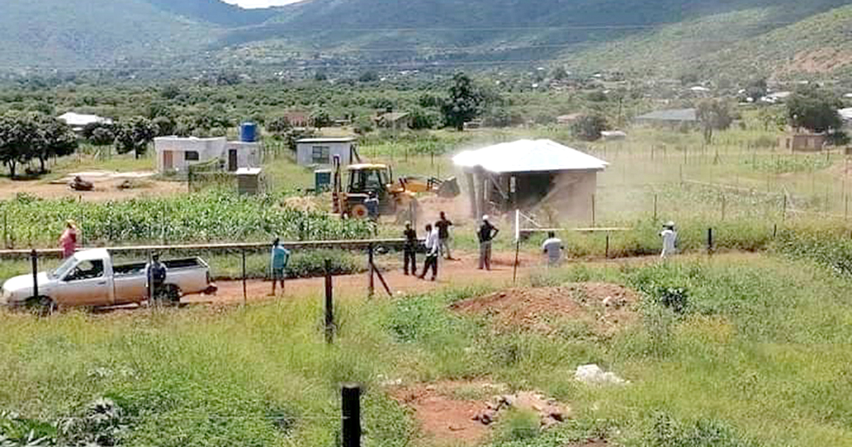 'Illegal' homes bulldozed at Dopeni