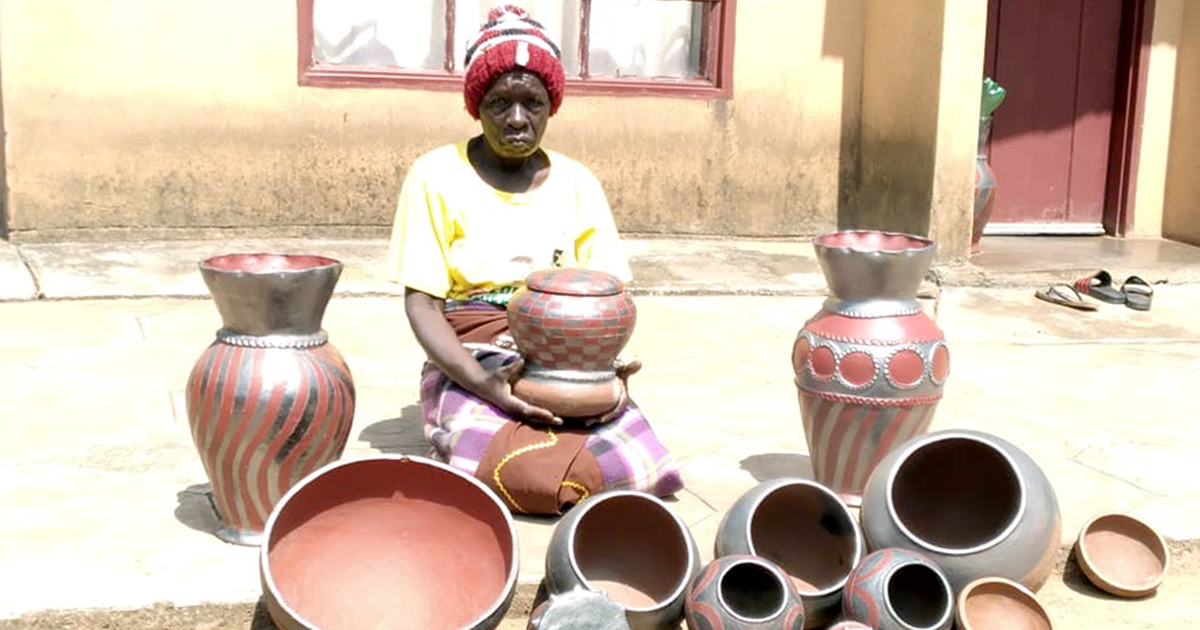 Tshisaphungo has been making a living from clay for decades