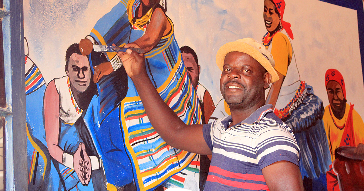 Art comes naturally for Ndhlovu