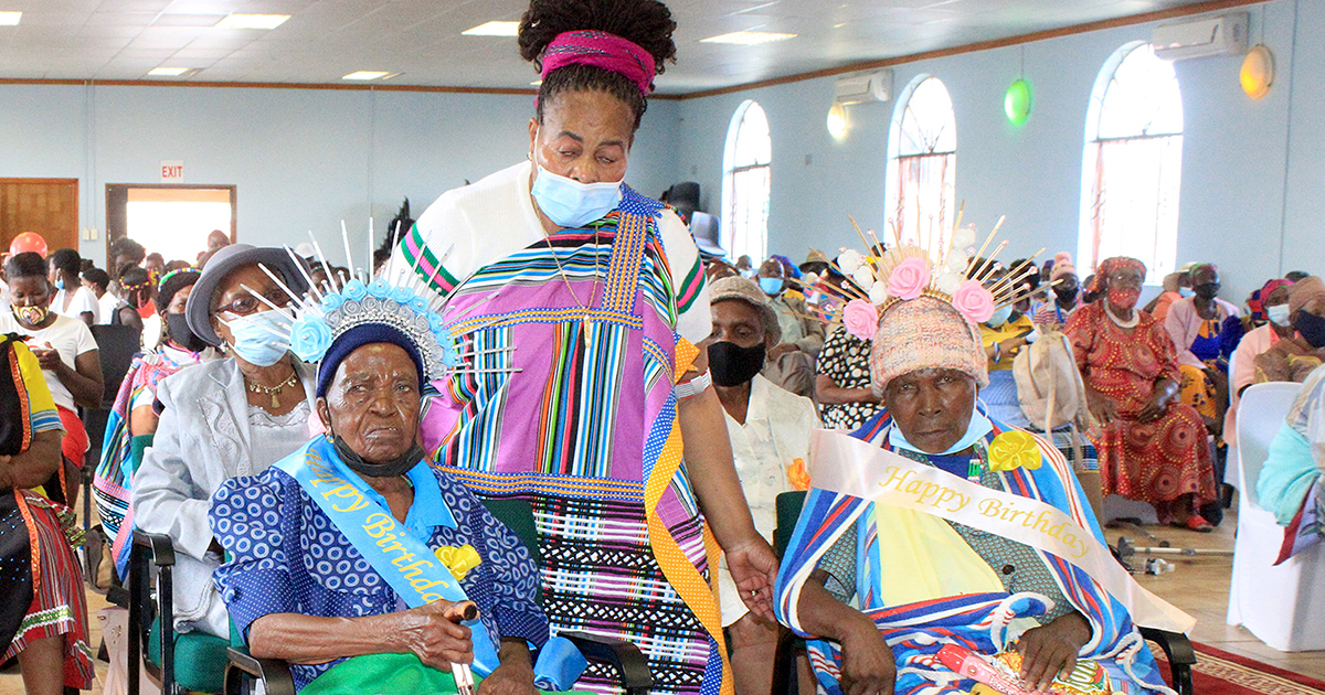 Birthday bash to celebrate two centenarians