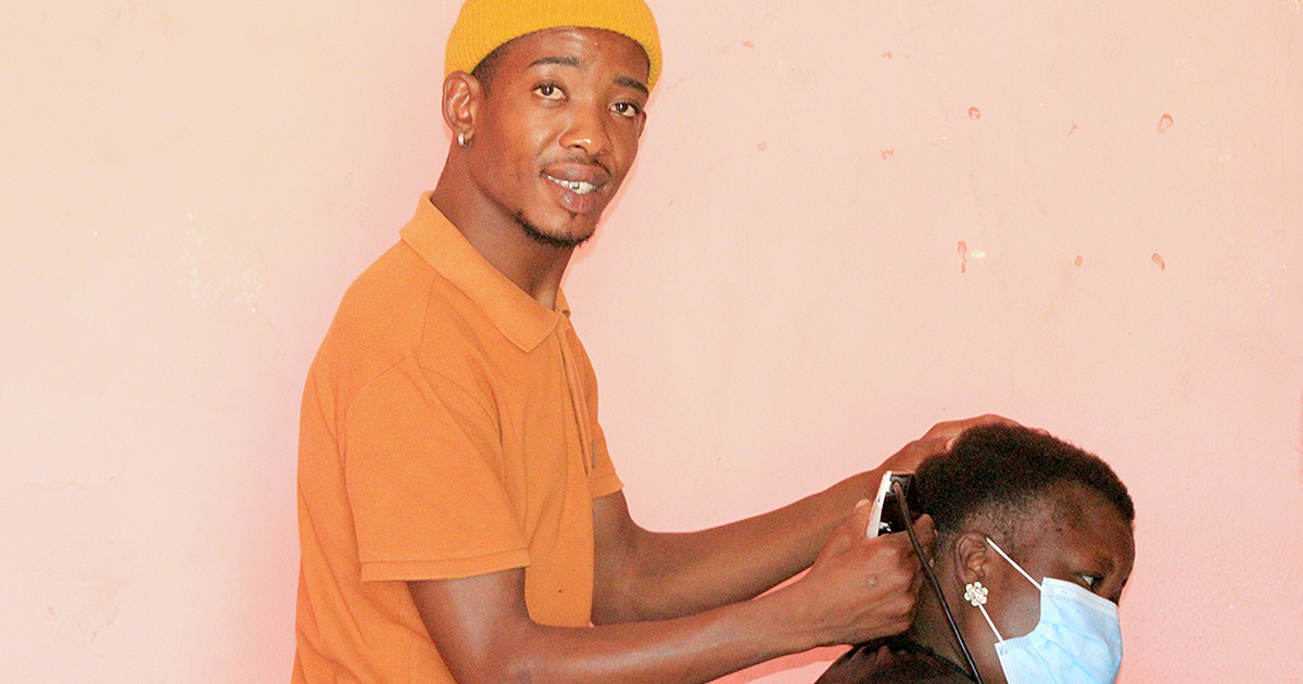 Disabled barber says there is no excuse not to follow your dreams