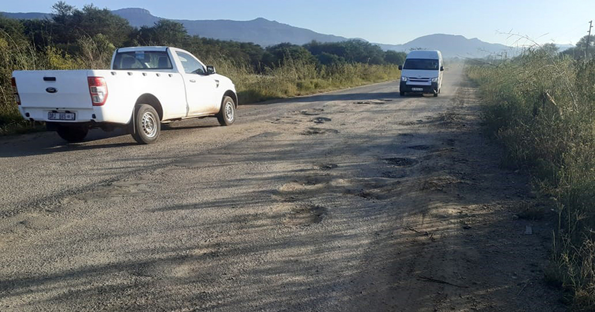 Another R24 million to fix 'new' Sinthumule road