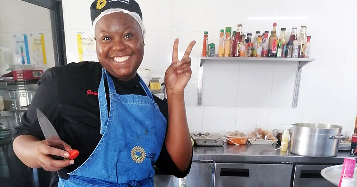 Chef Gudani Mudau wants to share her secrets