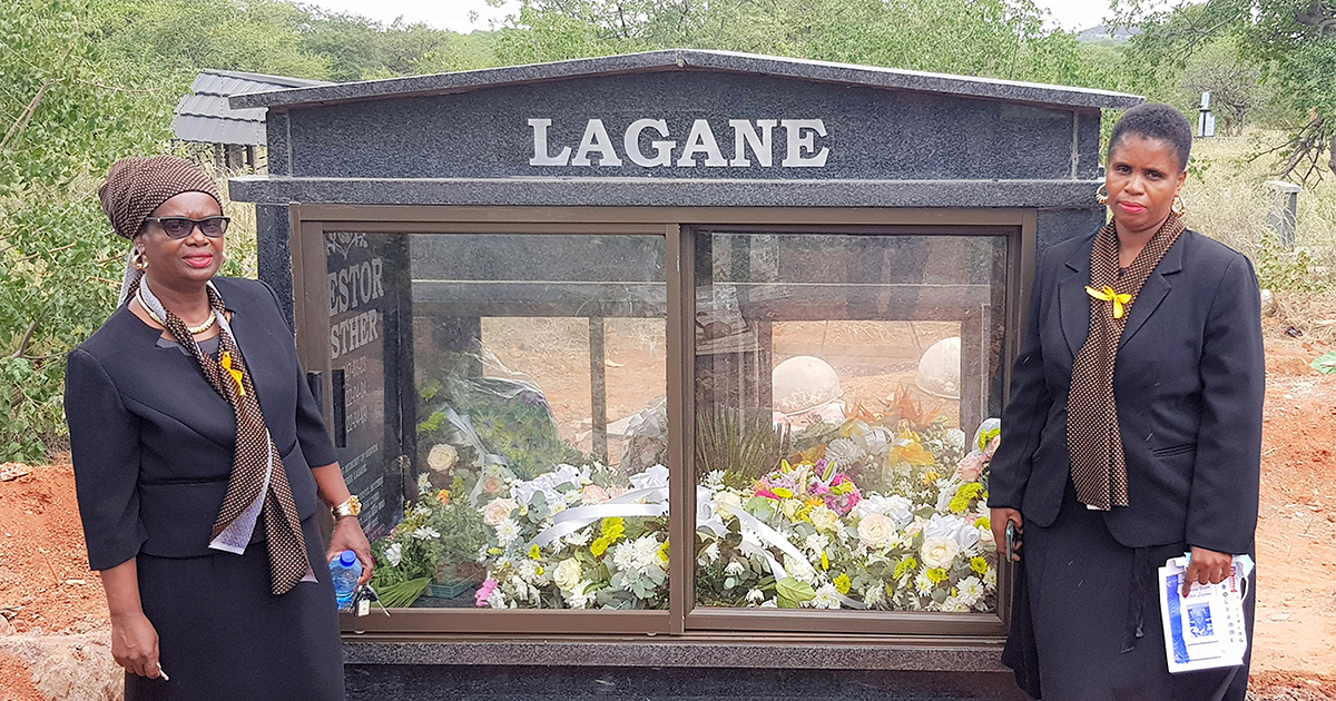 Tribute for the late Vestor Esther Lagane