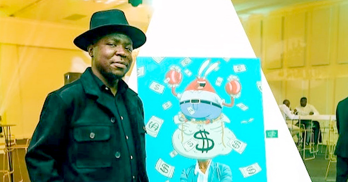 Artist Rick Baloyi heading for big things