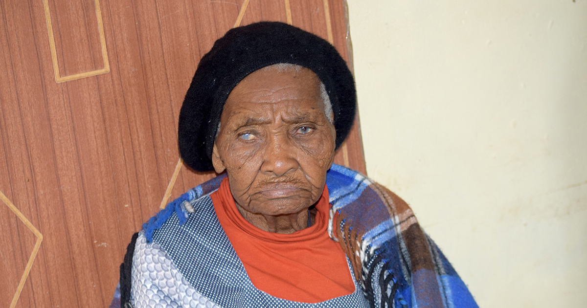 Granny Davhana one of the oldest people alive