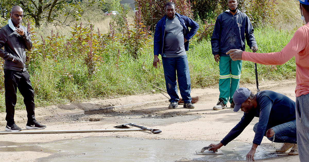 Makhado Park residents say they will fix it themselves