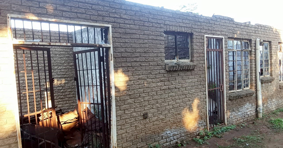 Old wounds reopened as school gets torched again