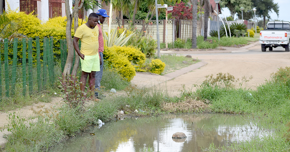 Sewage spills make life unbearable complain Makhado Park residents