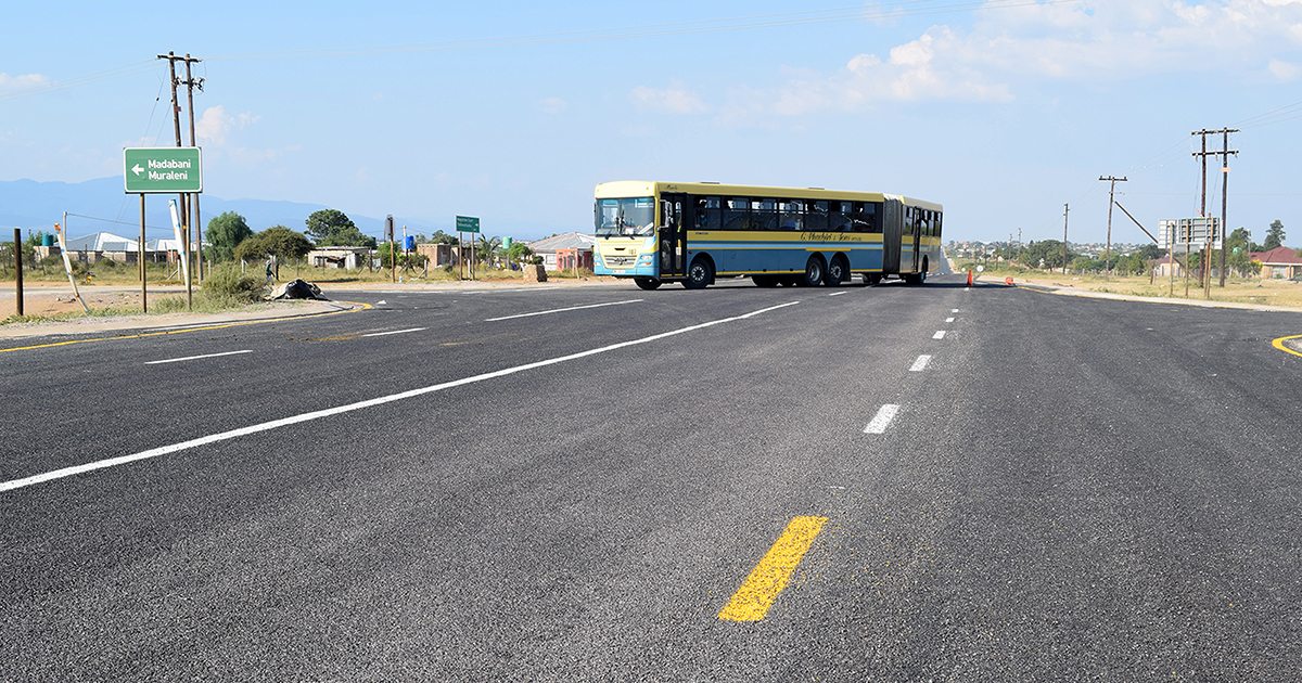 Phase 1 of D3715 road rehabilitation done